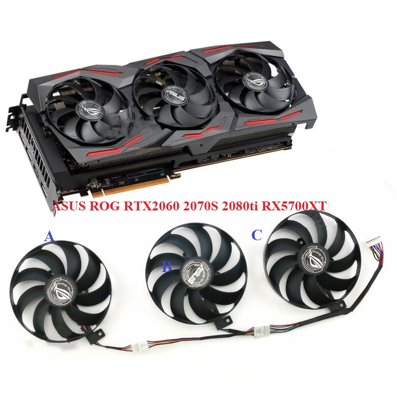 Quạt ASUS ROG RTX2060 2070S 2080ti RX5700XT