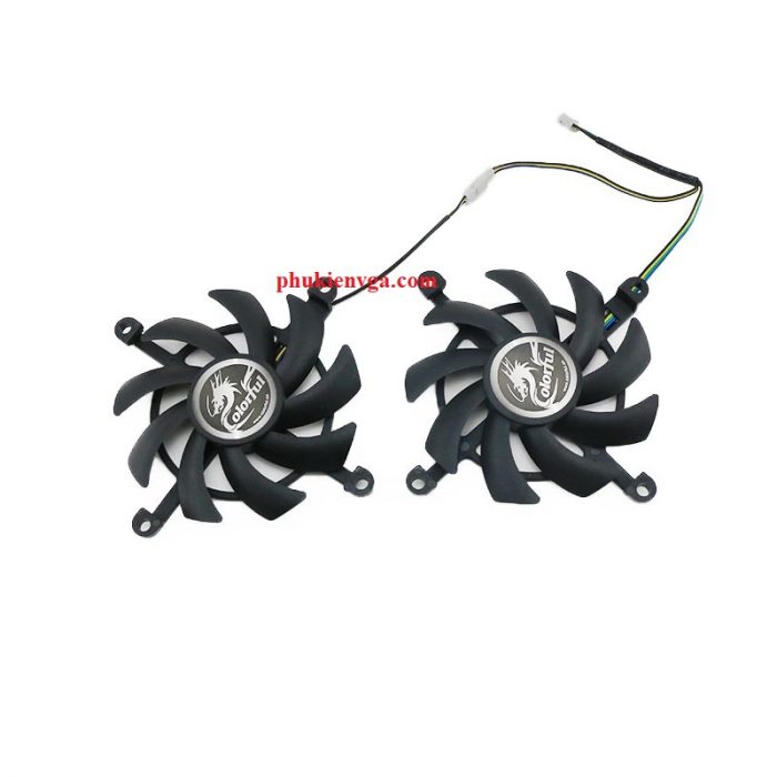 Quạt Colorful GTX 2060 SUPER GTX 16501660 1660ti 2 Fan