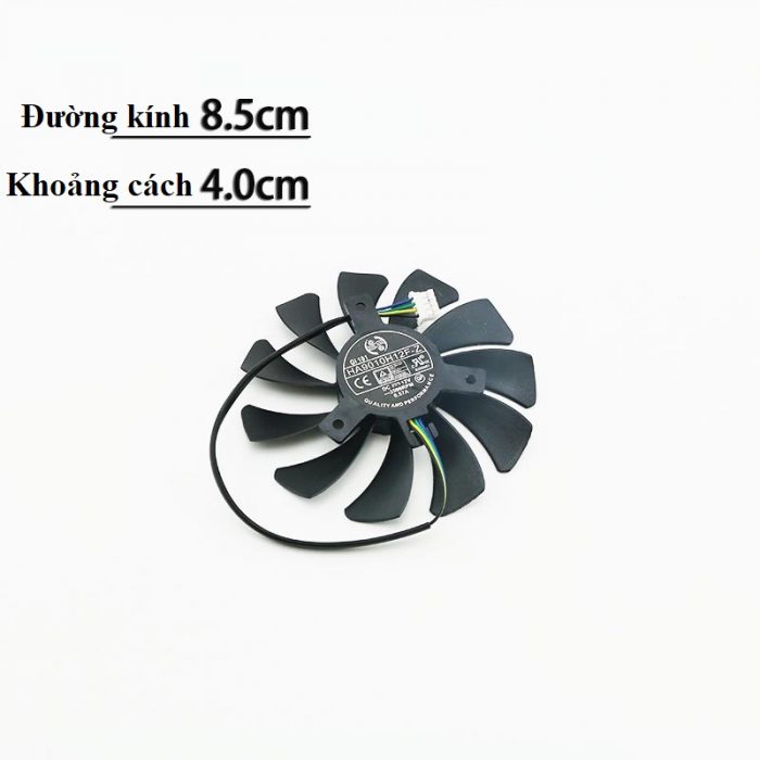 Quạt MSI AERO ITX RX460/550/560 GTX 1050/1060 1 Fan