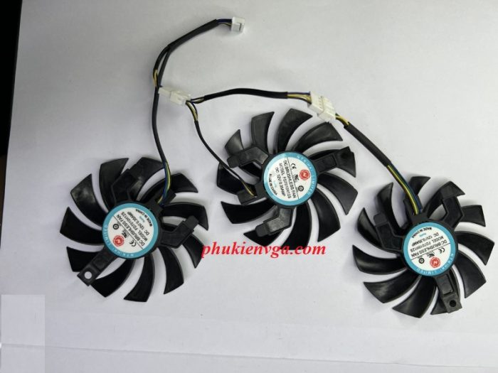 Quạt SAPPHIRE  RX5600XT 6G D6 PRO OC 3 Fan