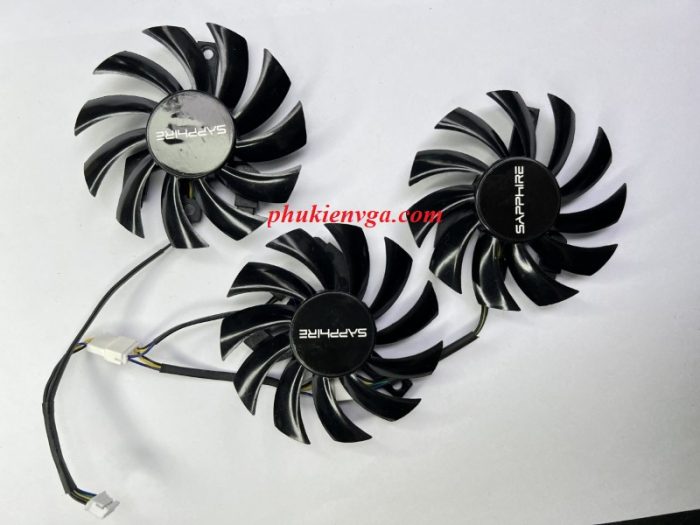 Quạt SAPPHIRE  RX5600XT 6G D6 PRO OC 3 Fan