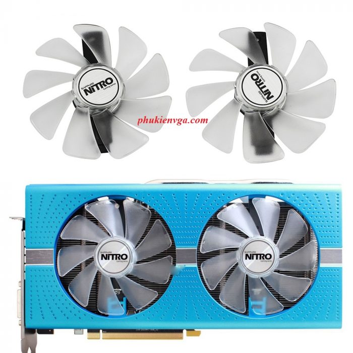 Quạt Sapphire RX 470/480/570/580/590 LED