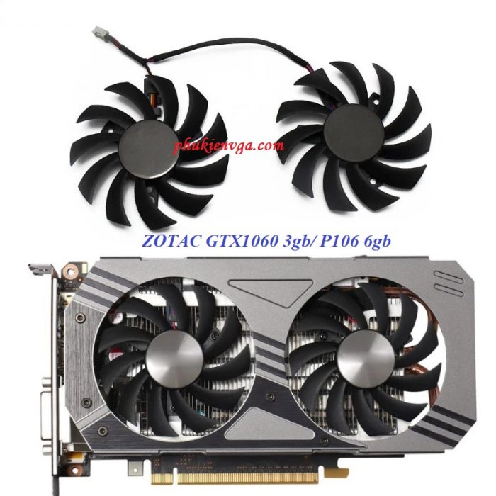 Quạt Zotac GTX 1060 3gb AMP/P106 6gb