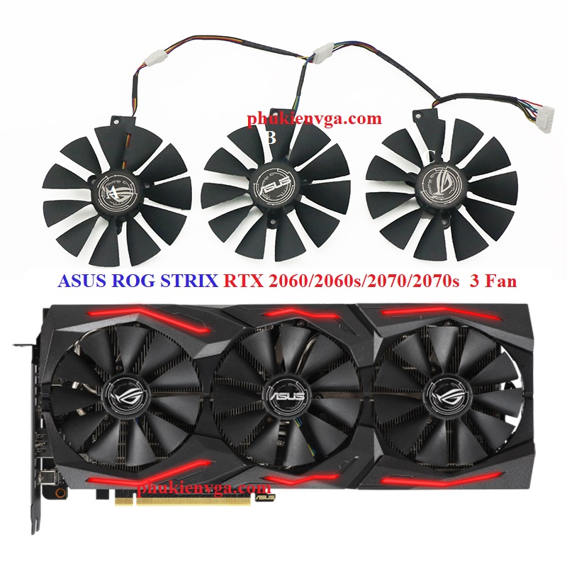 Quạt ASUS RTX 2060/2060s/2070/2070s Rog Strix 3 Fan