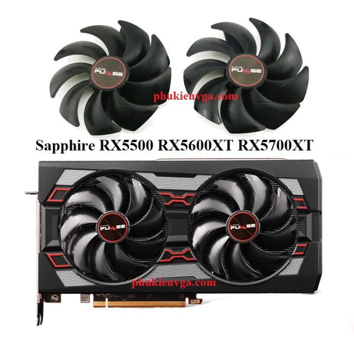 Quạt Sapphire RX5500XT/RX5600XT/RX5700XT