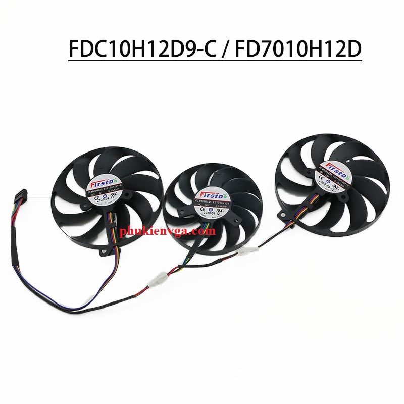 Quạt Asus RX5600 RX5700 RX5700XT 3 Fan