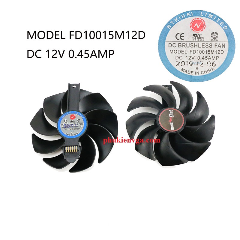 Quạt Sapphire RX5500XT/RX5600XT/RX5700XT